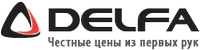Логотип фирмы Delfa в Коломне